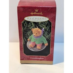 Hallmark Keepsake Granddaughter‎ 1999 Ornament